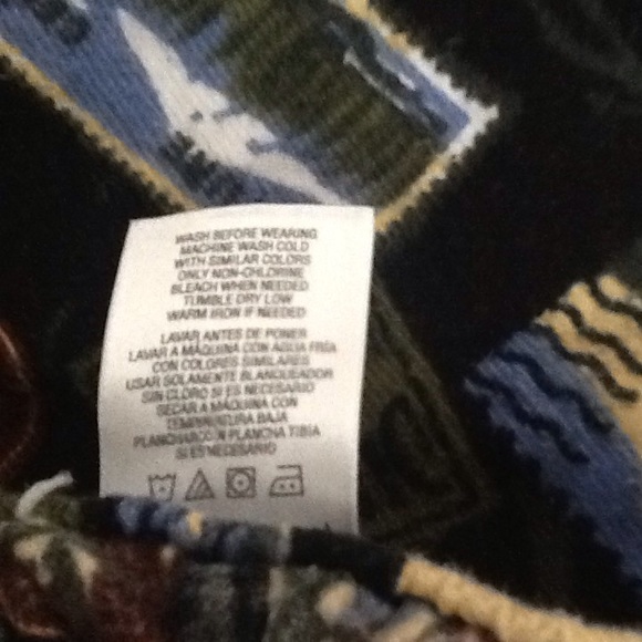 Joe Boxer Western Print Flannel PJ Sleep Pant Med - Picture 8 of 9